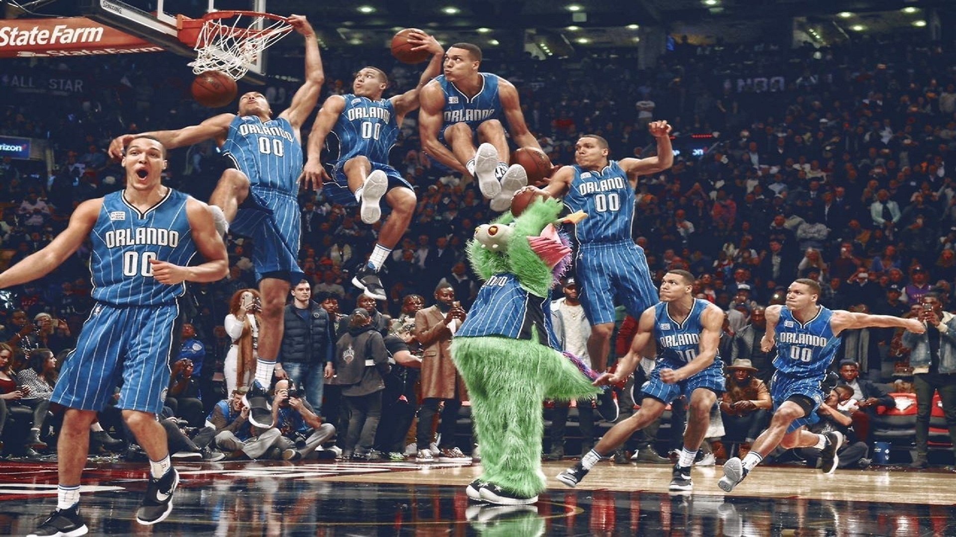 户外极限平衡车赛 单轮穿越独木桥险象环生